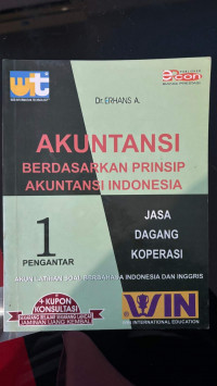 Image of Akuntansi Berdasarkan Prinsip Akuntansi Indonesia Pengantar 1