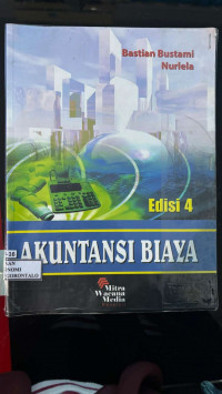 Image of Akuntansi Biaya Edisi 4