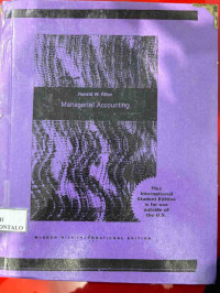 Image of Managerial Accounting